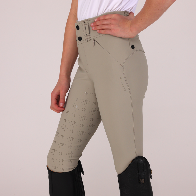 Aubrion Optima Young Rider MX Breeches - Beige-7