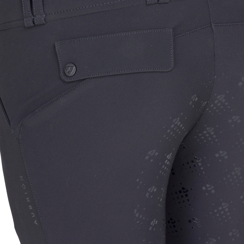 Aubrion Optima MX Breeches - Young Rider - Black-5