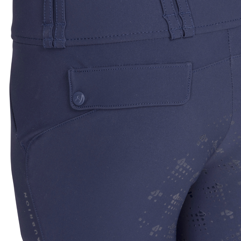 Aubrion Optima MX Breeches - Young Rider - Navy-5