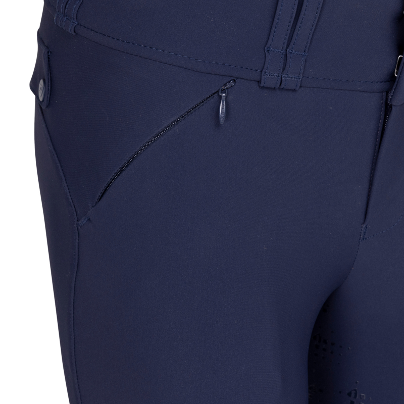 Aubrion Optima MX Breeches - Young Rider - Navy-6