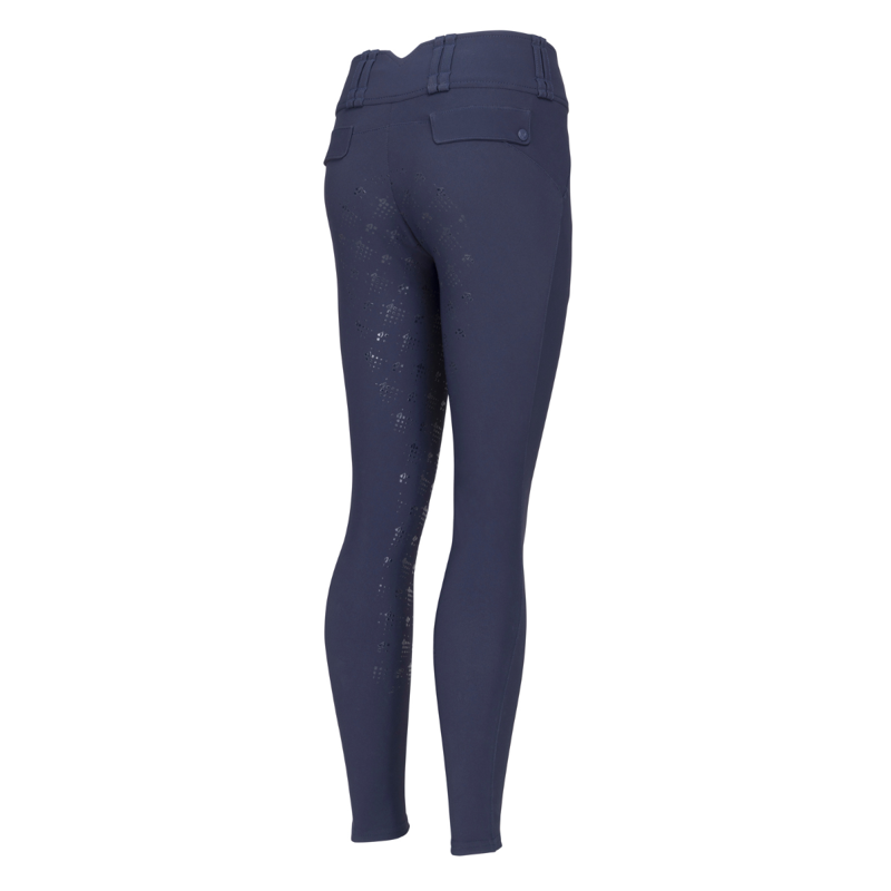 Aubrion Optima MX Breeches - Young Rider - Navy-3