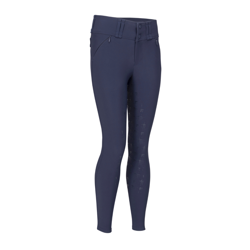 Aubrion Optima MX Breeches - Young Rider - Navy-2