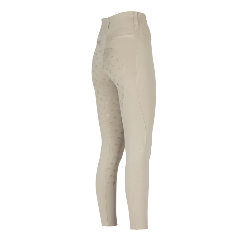 Aubrion Ladies Optima MX Riding Tights - Beige-3
