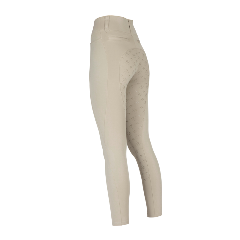 Aubrion Ladies Optima MX Riding Tights - Beige-1