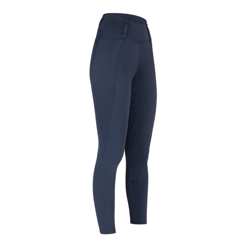 Aubrion Ladies Optima MX Riding Tights - Navy-4