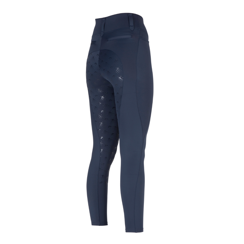 Aubrion Ladies Optima MX Riding Tights - Navy-5