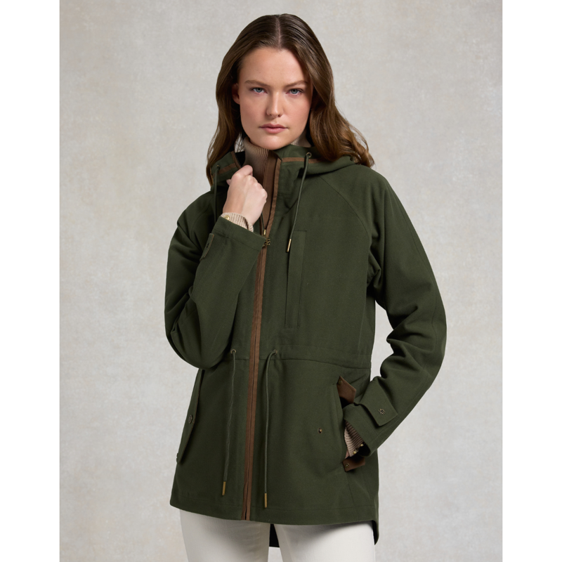 Holland Cooper Country Parka - Khaki-1