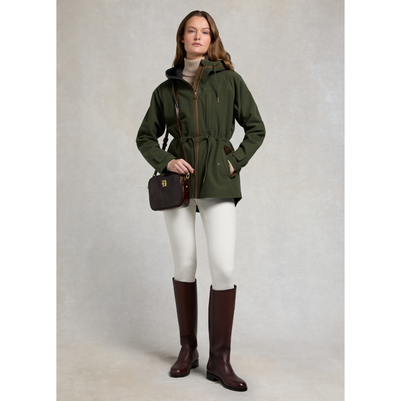 Holland Cooper Country Parka - Khaki-3