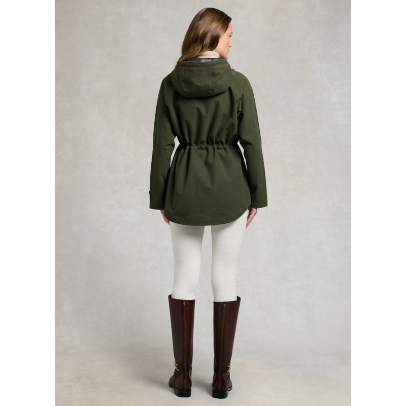 Holland Cooper Country Parka - Khaki-4
