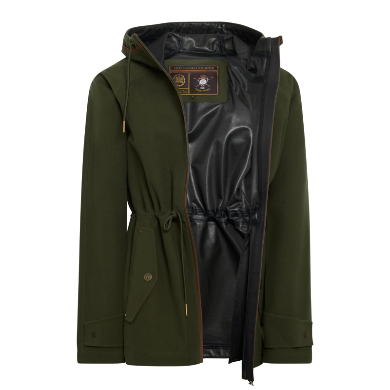 Holland Cooper Country Parka - Khaki-6
