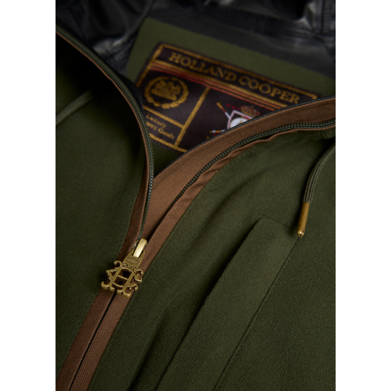 Holland Cooper Country Parka - Khaki-7