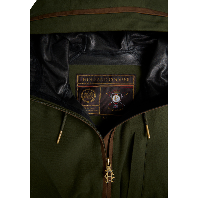 Holland Cooper Country Parka - Khaki-8