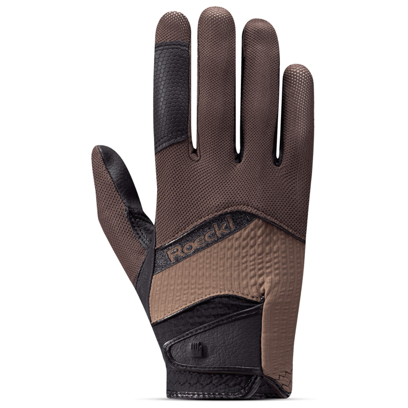Roeckl Millero Gloves - Dark Mocha/Choco Milk