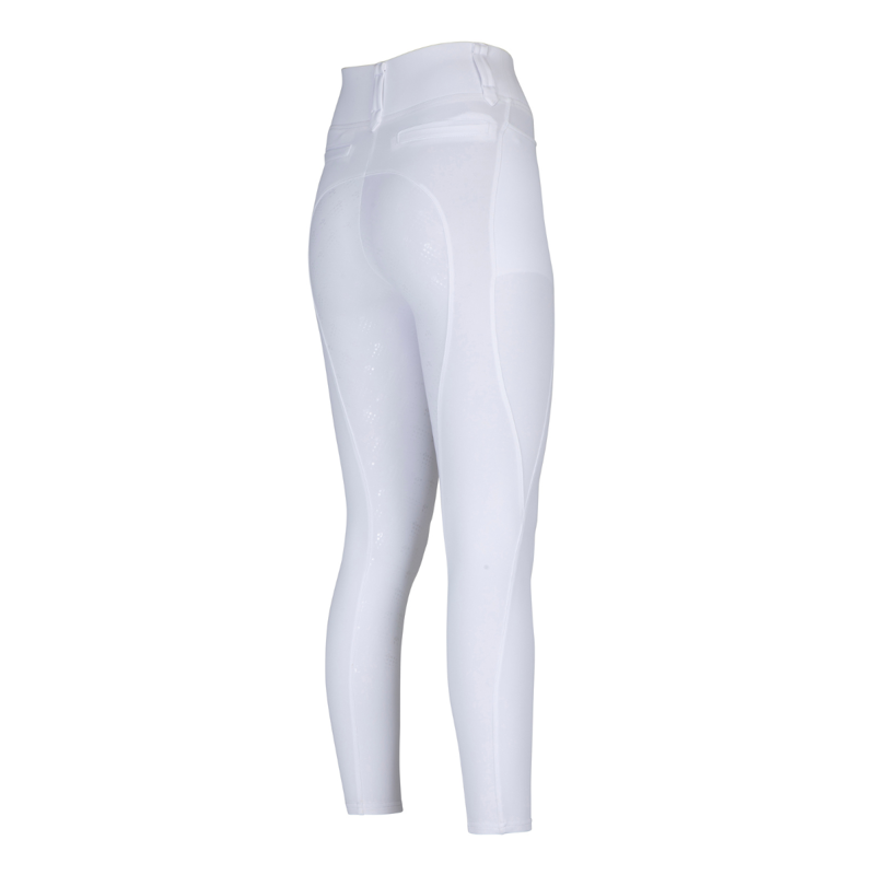 Aubrion Optima MX Riding Tights - White-6