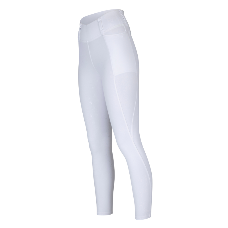 Aubrion Optima MX Riding Tights - White-3