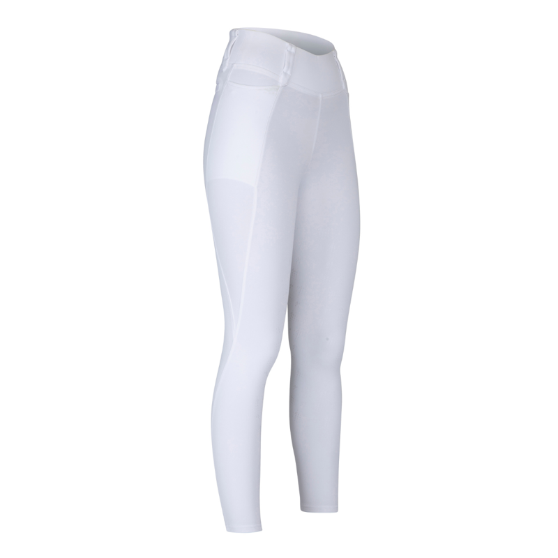 Aubrion Optima MX Riding Tights - White-5
