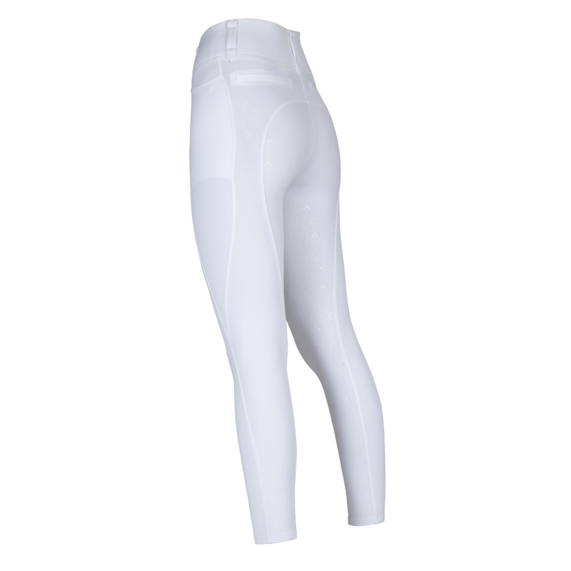Aubrion Optima MX Riding Tights - White-4