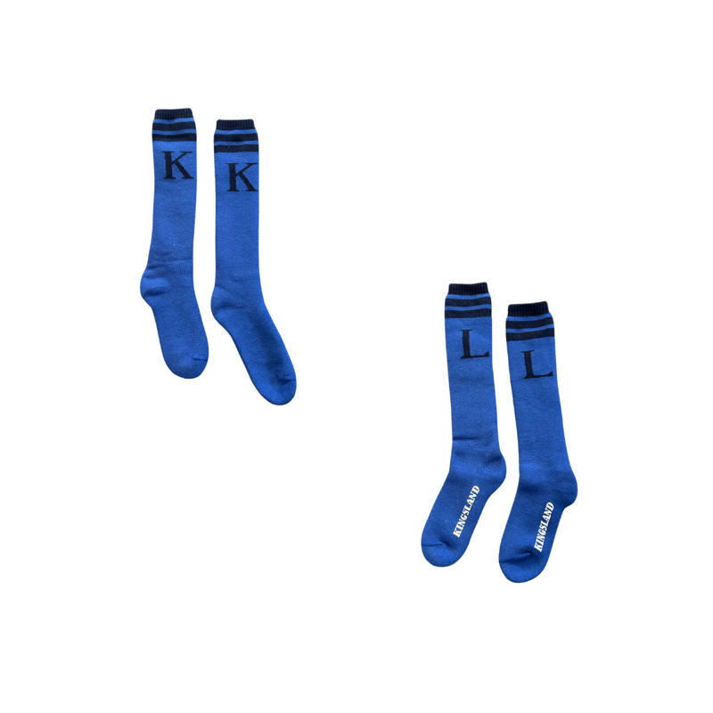 Kingsland Leesville Socks - Blue Limogenes-2