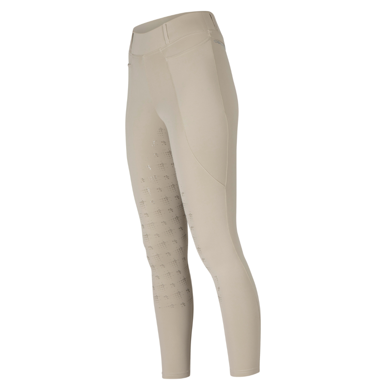 Aubrion Ladies Optima LX Riding Tights - Beige-2