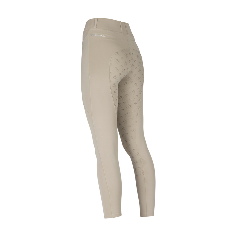 Aubrion Ladies Optima LX Riding Tights - Beige-3