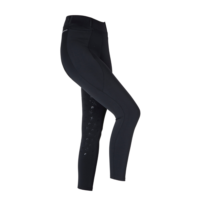 Aubrion Ladies Optima LX Riding Tights - Black-2