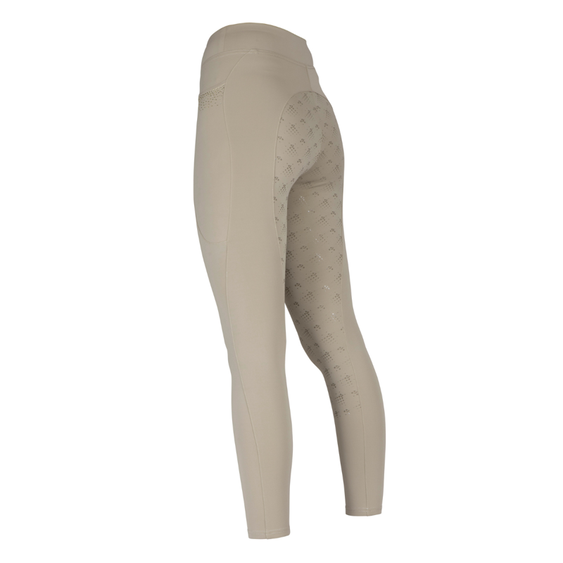 Aubrion Ladies Optima GX Riding Tights - Beige-1