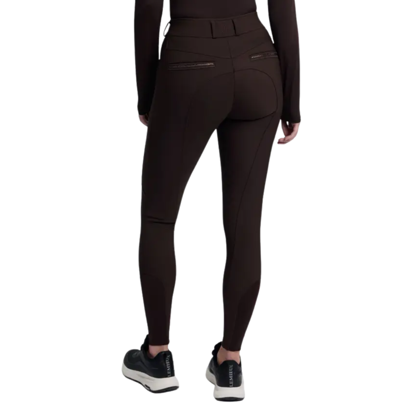 LeMieux Brilliance Knee Grip Breeches - Espresso-1