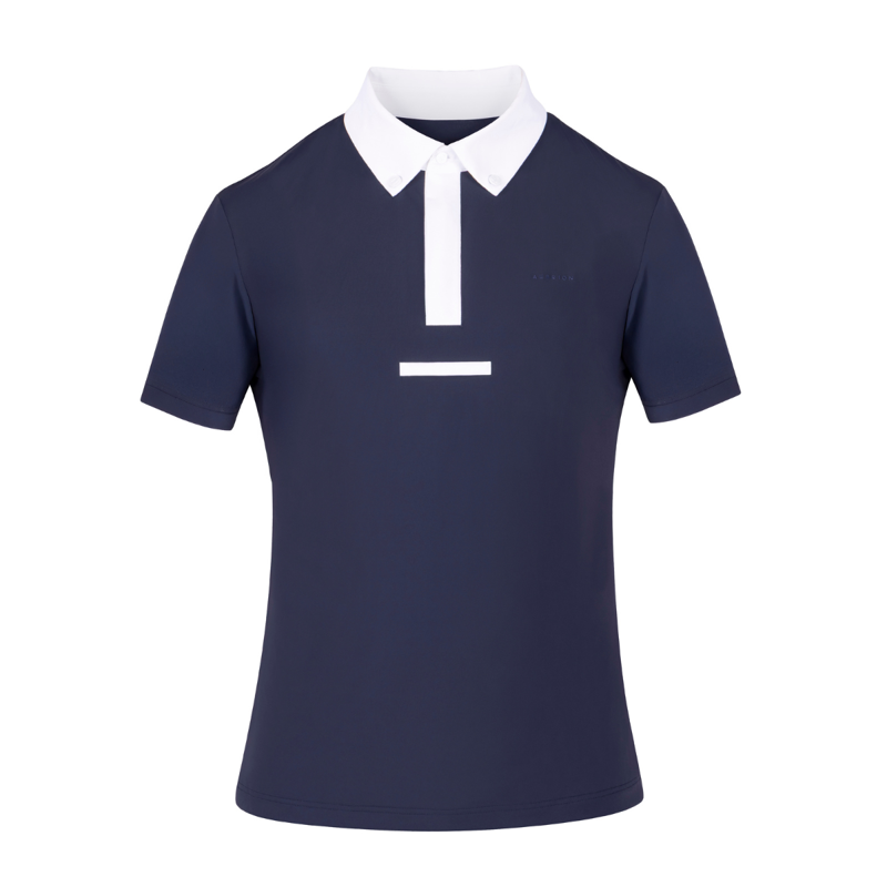 Aubrion Optima  Men's MX Button Show Shirt - Navy-2