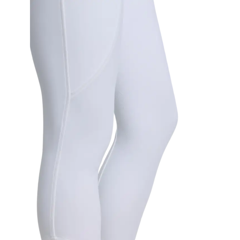 LeMieux Brilliance Knee Grip Breeches - White-4