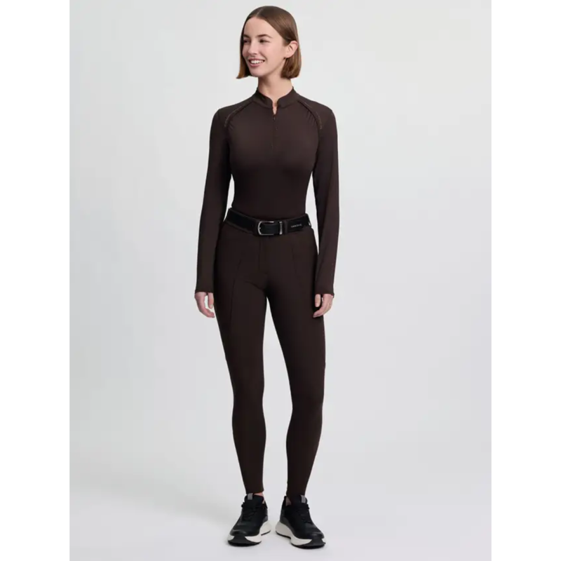 LeMieux Brilliance Full Seat Breeches - Espresso-5