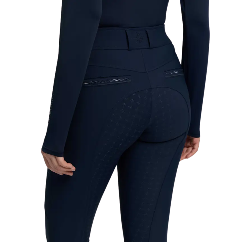 LeMieux Brilliance Full Seat Breeches - Navy-2