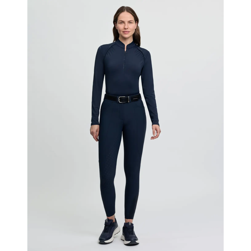 LeMieux Brilliance Full Seat Breeches - Navy-4