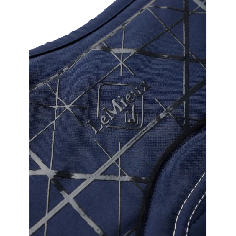 LeMieux Soft Shell Anti Slip Close Contact Square - Navy-1