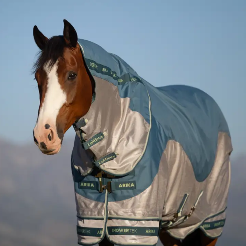 LeMieux Arika Camo Shower-Tek Fly Rug - Jungle-2