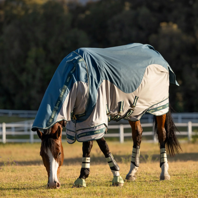 LeMieux Arika Camo Shower-Tek Fly Rug - Jungle-1