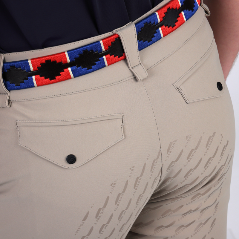Aubrion Optima Men's MX-FG Breeches - Beige-5