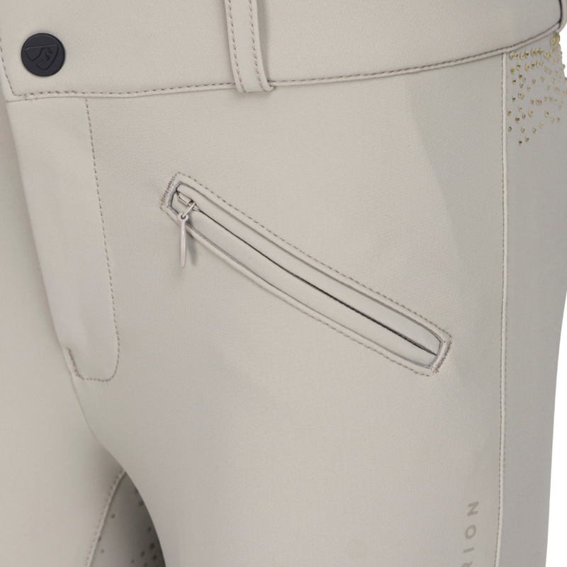 Aubrion Optima Young Rider GX Breeches - Beige-5