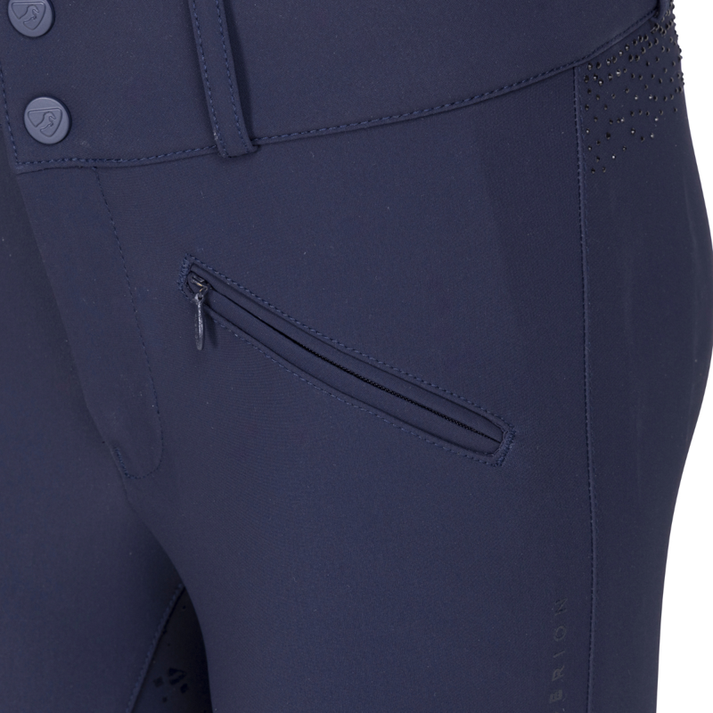 Aubrion Optima Young Rider GX Breeches - Navy-6