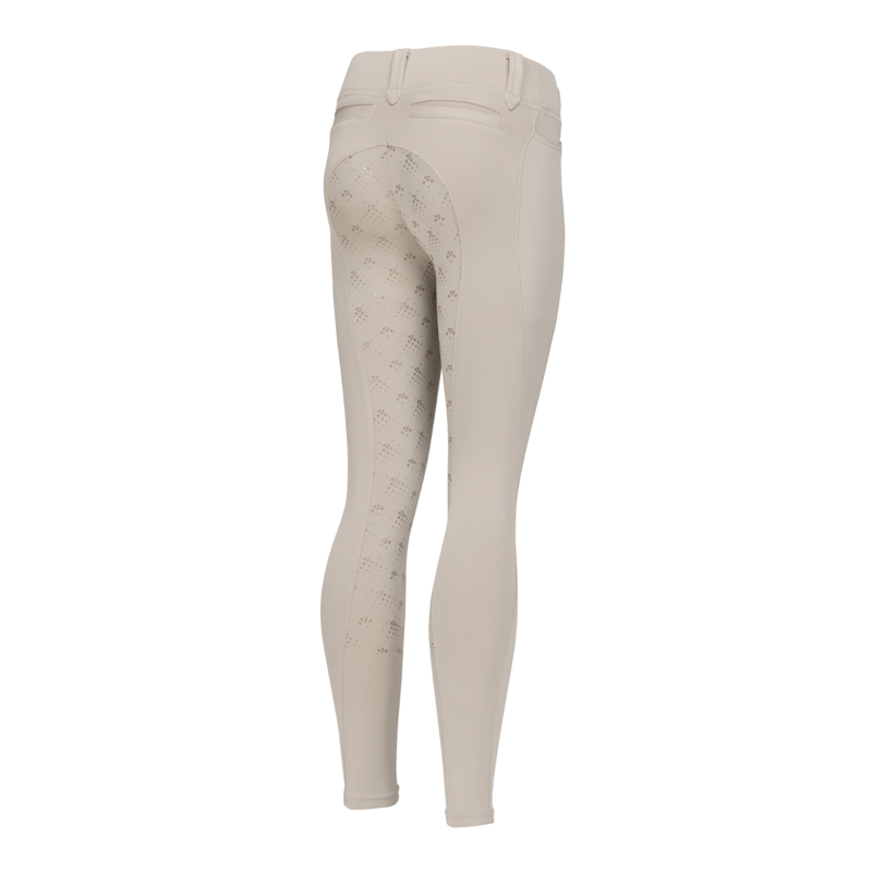 Aubrion Young Rider Optima MX Riding Tights - Beige-3