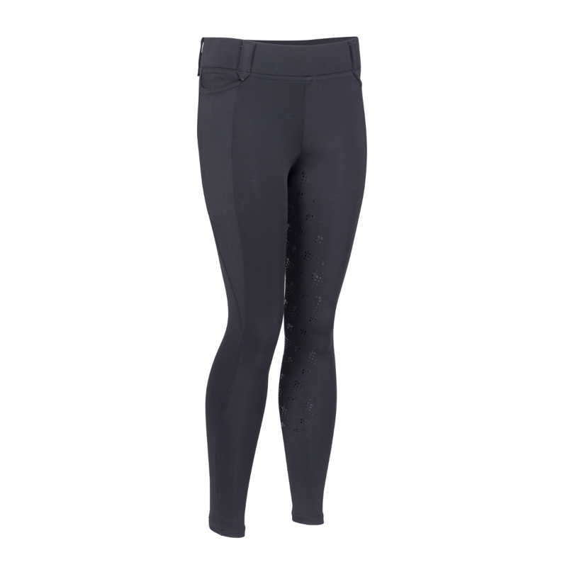 Aubrion Young Rider Optima MX Riding Tights - Black-2