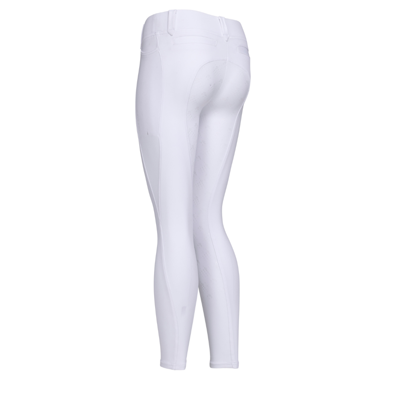 Aubrion Young Rider Optima MX Riding Tights - White-1