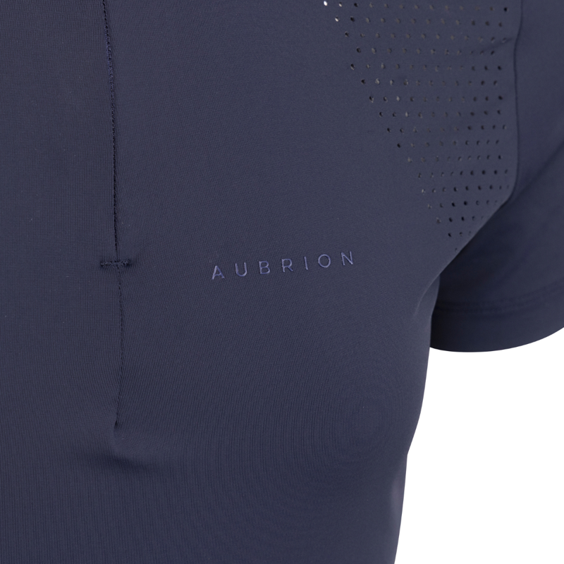 Aubrion Young Rider Optima QX Show Shirt - Navy-5