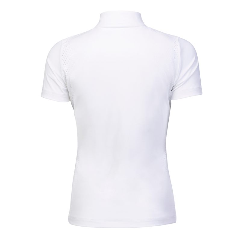 Aubrion Young Rider Optima QX Show Shirt - White-2