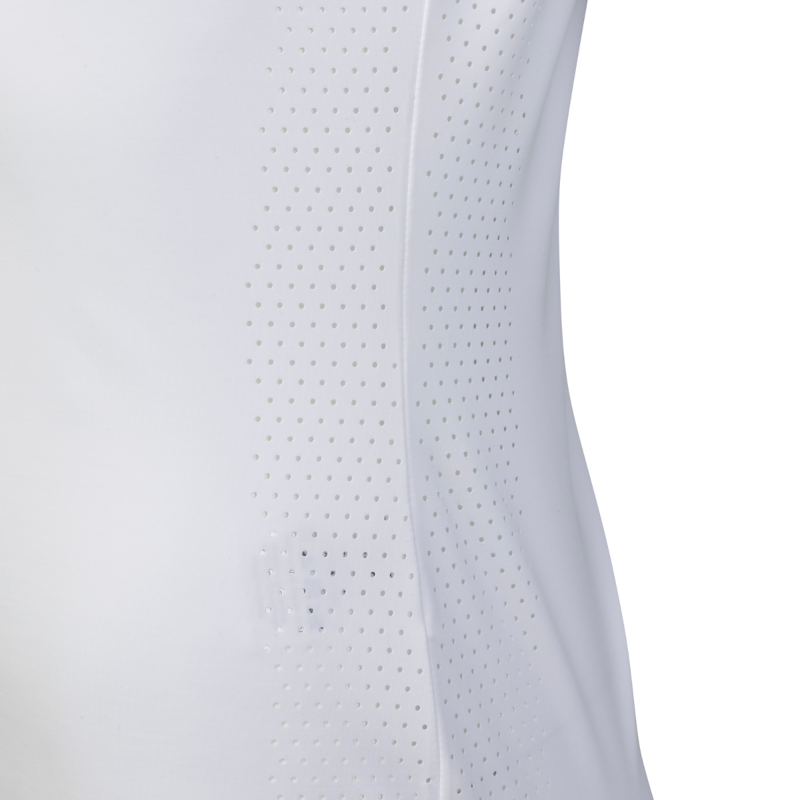 Aubrion Young Rider Optima QX Show Shirt - White-6