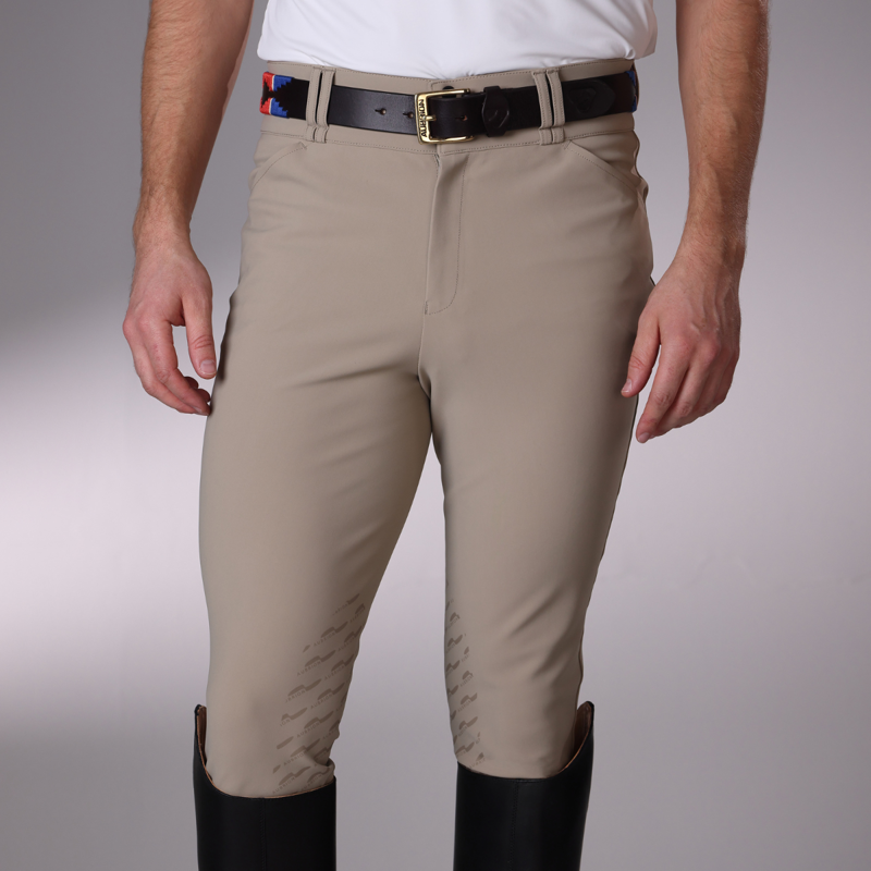 Aubrion Optima Men's MX-KG Breeches - Beige-2