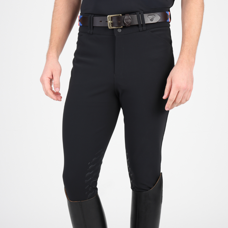 Aubrion Optima Men's MX-KG Breeches - Black-5