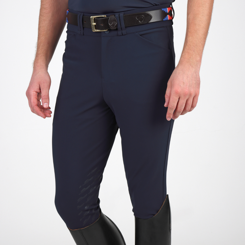 Aubrion Optima Men's MX-KG Breeches - Navy-5