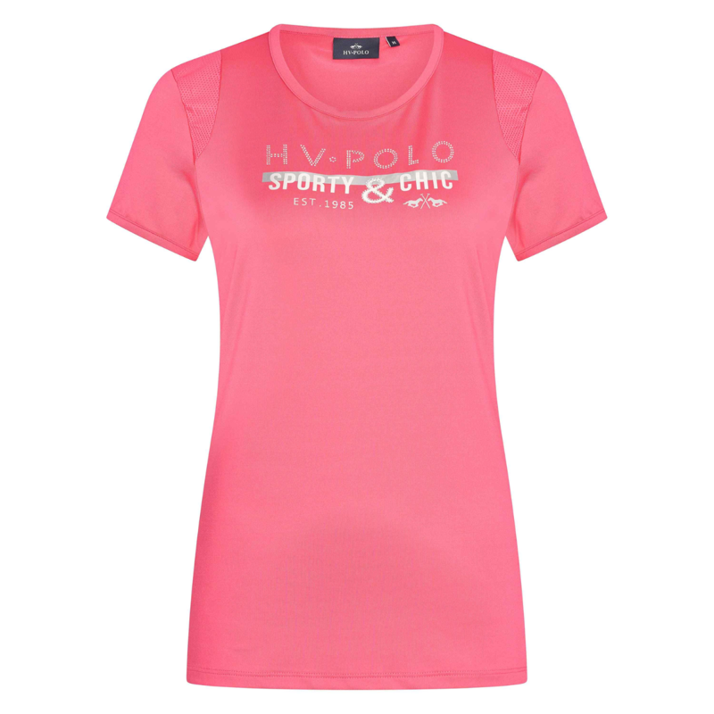 HV Polo Ladies Ariel Tech T-Shirt - Powder Pink