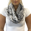 Esperado Loop Scarf - Black Grey