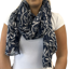 Esperado Scarf - Navy Flower